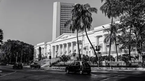 The Reserve Bank of India headquarters building in Mumbai