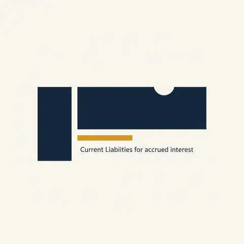 Simplified balance sheet showing debentures under non-current liabilities with unamortised discount deducted and accrued interest shown separately under current liabilities.