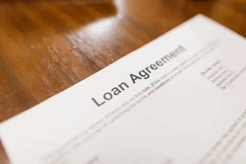 Loan agreement documents representing a partner loan to the firm