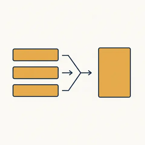 Diagram showing three reconstitution triggers — change in ratio, admission, and retirement — converging into one outcome.