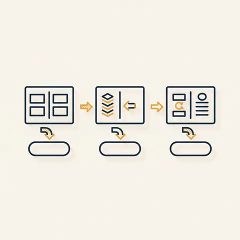 Flow diagram showing how gross profit from the Trading Account feeds into the Profit and Loss Account to produce net profit, which then flows into the Balance Sheet alongside capital and liabilities to produce a balanced position statement